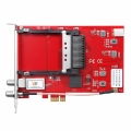 TBS6910 DVB-S2 Dual TV Tuner Dual CI PCIe Card Supporting Full HD Satellite TV on PC